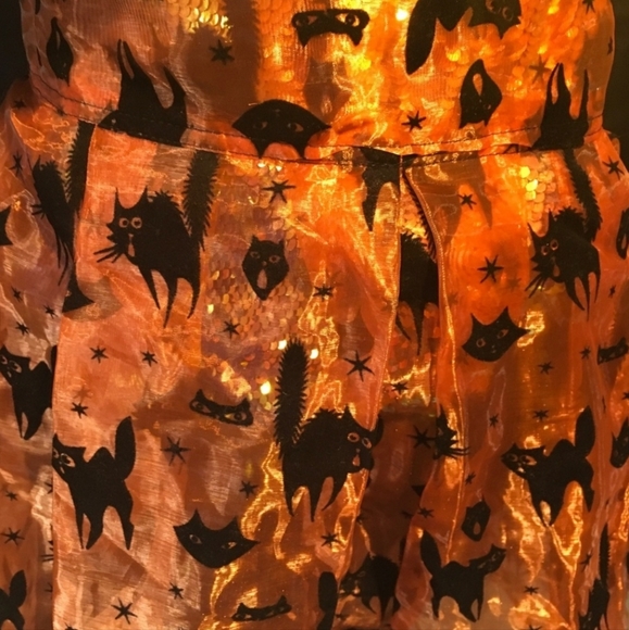 Vintage Halloween Waist Apron - Picture 2 of 2